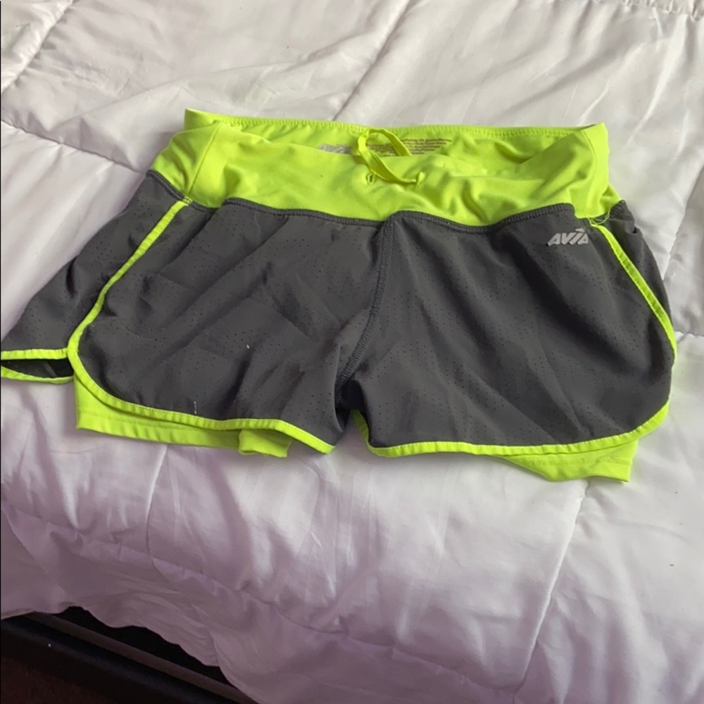 athletic highlighter shorts